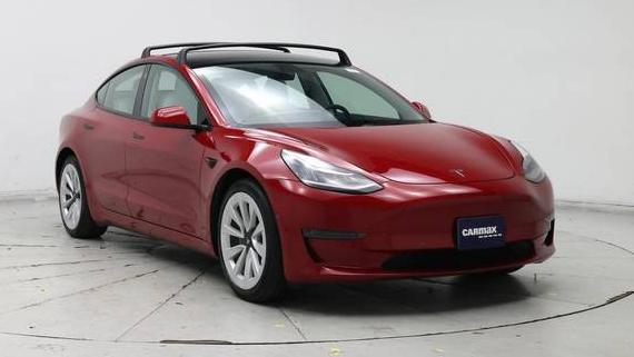 TESLA MODEL 3 2022 5YJ3E1EB6NF244842 image